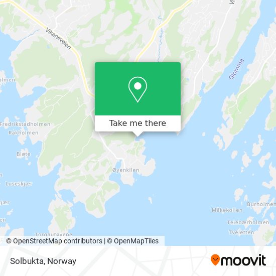 Solbukta map