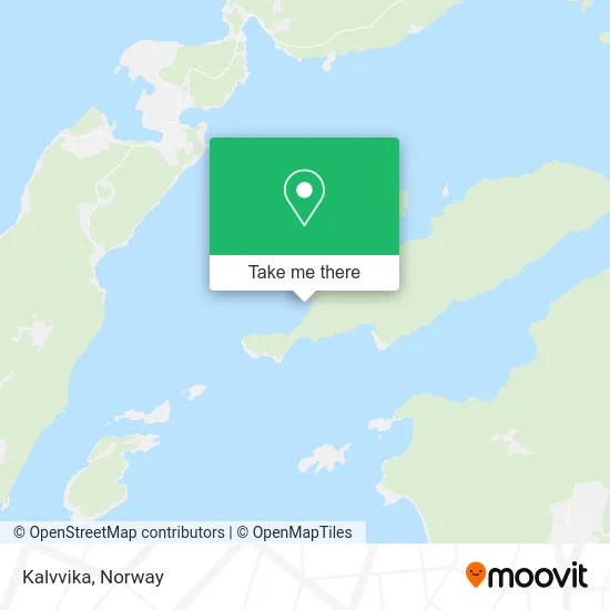 Kalvvika map