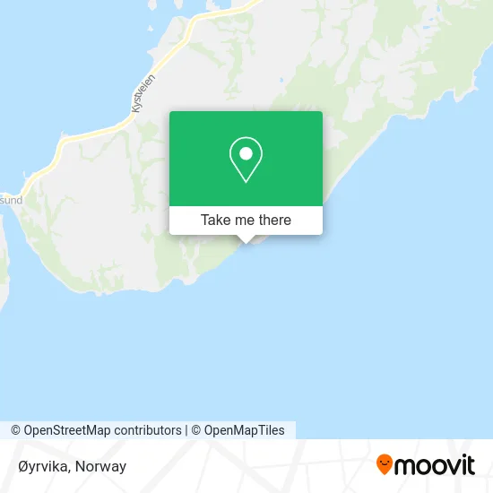 Øyrvika map