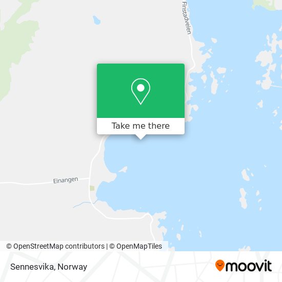 Sennesvika map