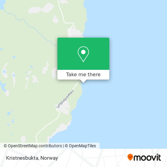 Kristnesbukta map