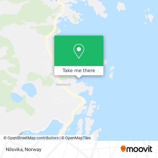 Nilsvika map