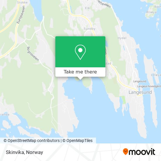 Skinvika map