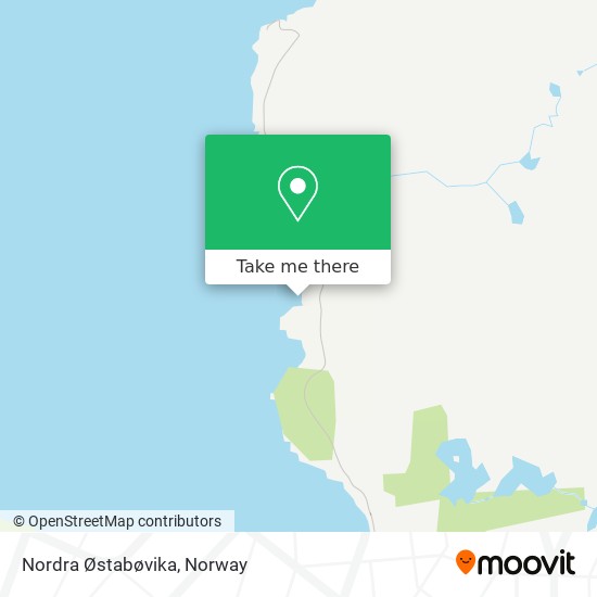 Nordra Østabøvika map