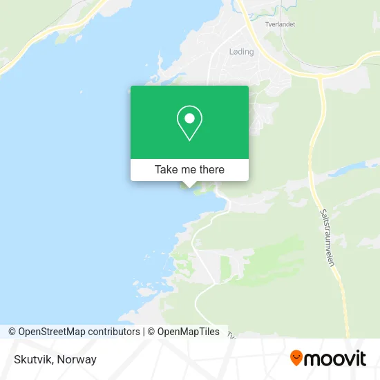 Skutvik map