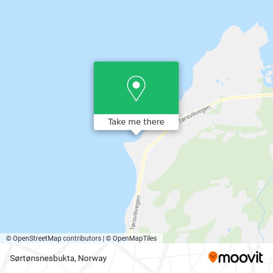 Sørtønsnesbukta map