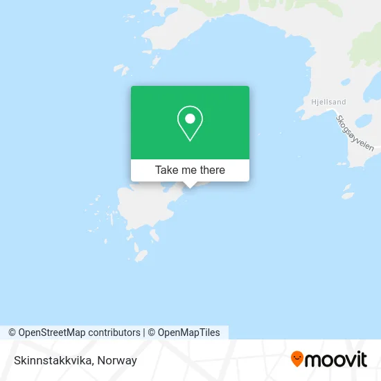 Skinnstakkvika map