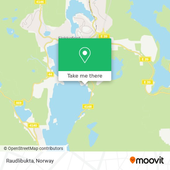 Raudlibukta map