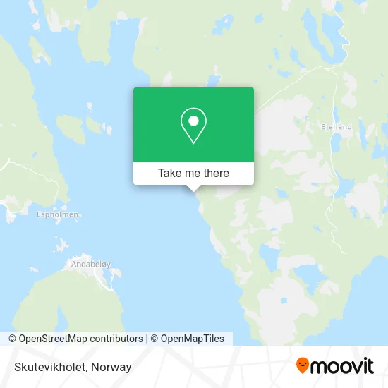 Skutevikholet map