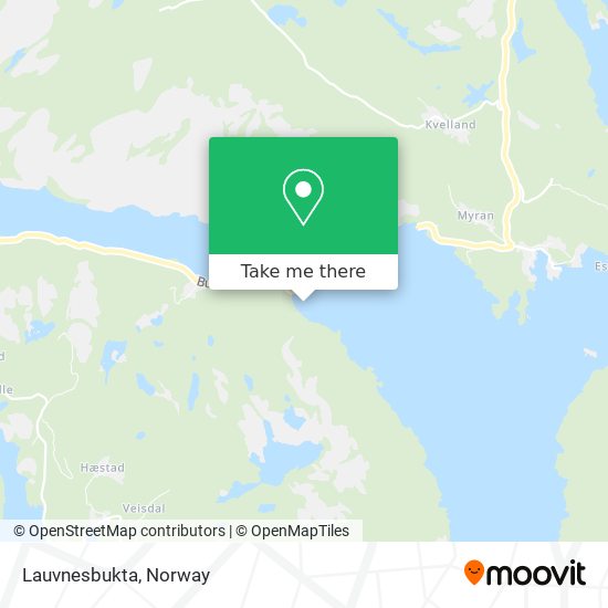 Lauvnesbukta map