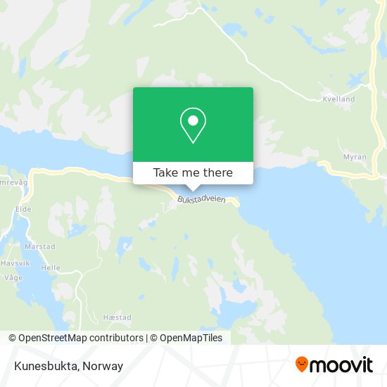 Kunesbukta map