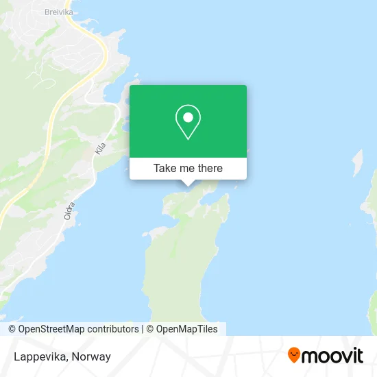 Lappevika map