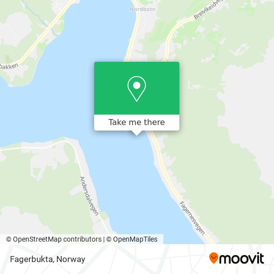 Fagerbukta map