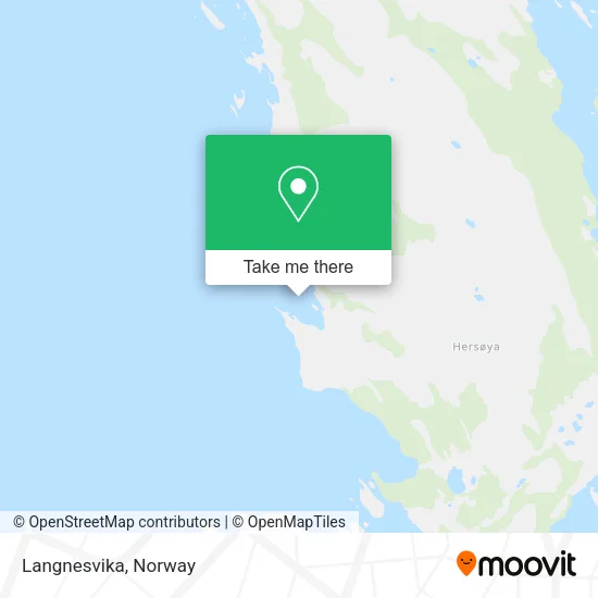 Langnesvika map