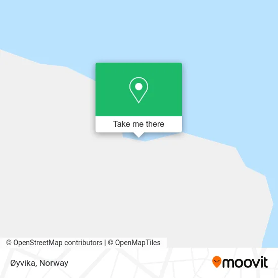 Øyvika map