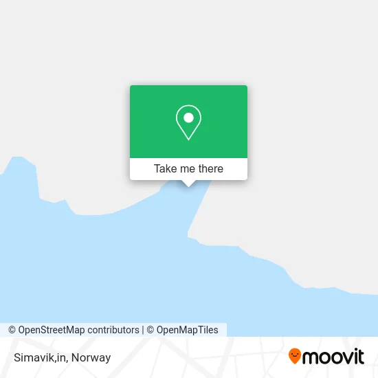 Simavik,in map