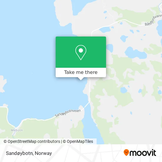 Sandøybotn map
