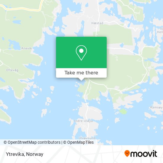 Ytrevika map