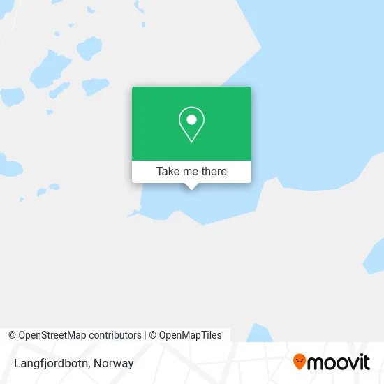 Langfjordbotn map