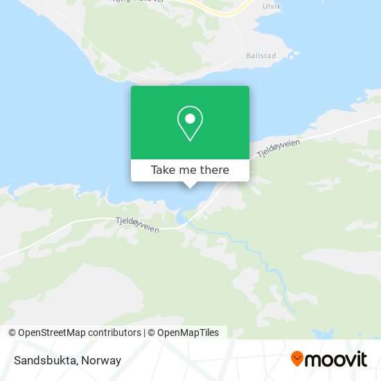 Sandsbukta map