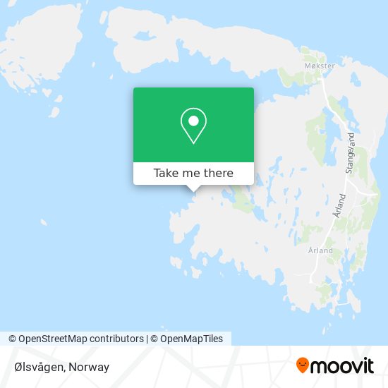 Ølsvågen map