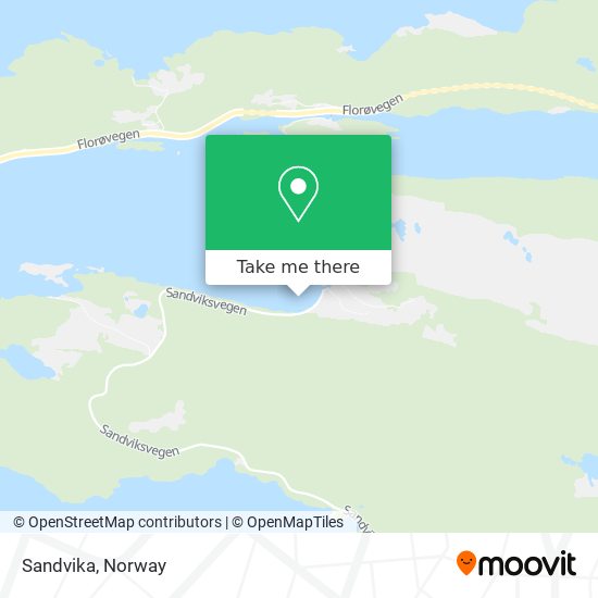 Sandvika map