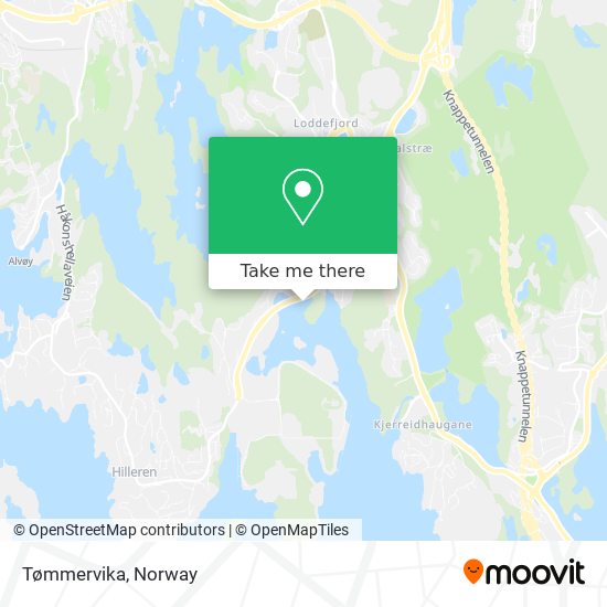 Tømmervika map