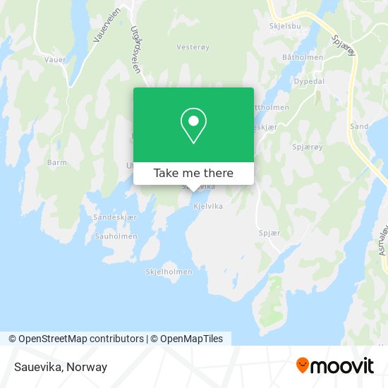 Sauevika map
