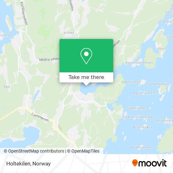 Holtekilen map