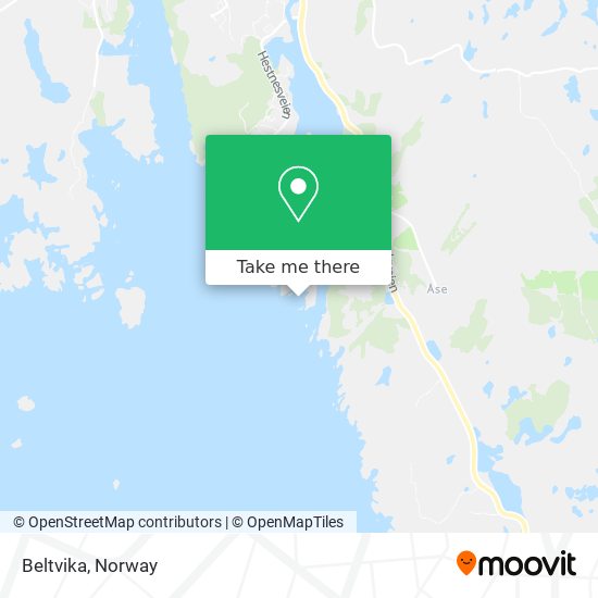 Beltvika map