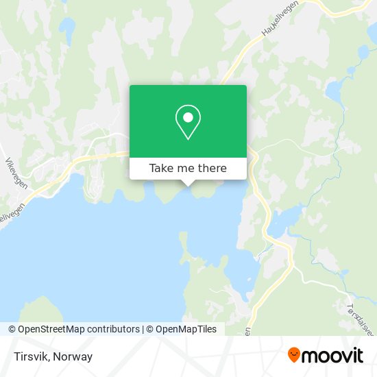 Tirsvik map