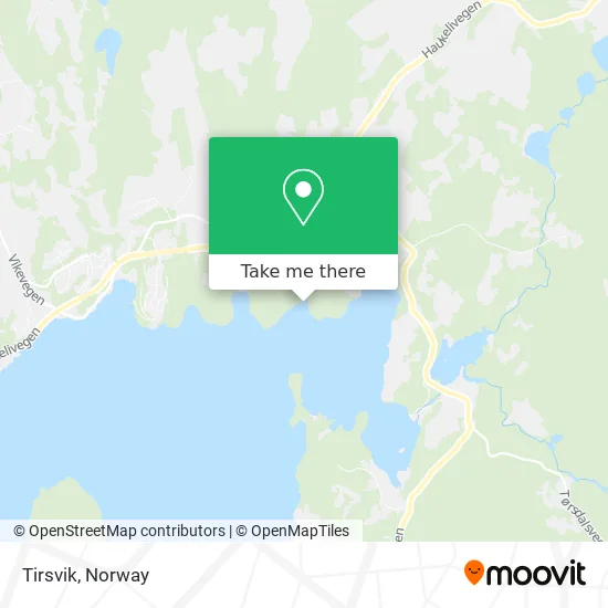 Tirsvik map