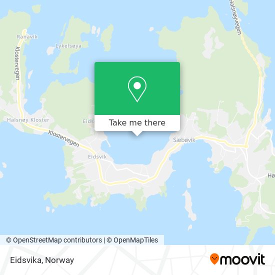 Eidsvika map