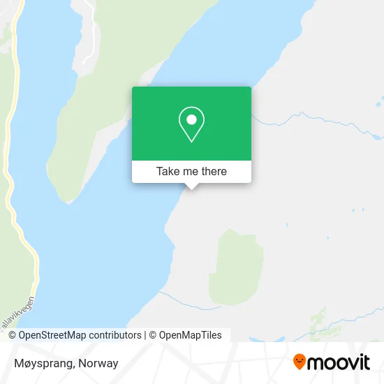 Møysprang map