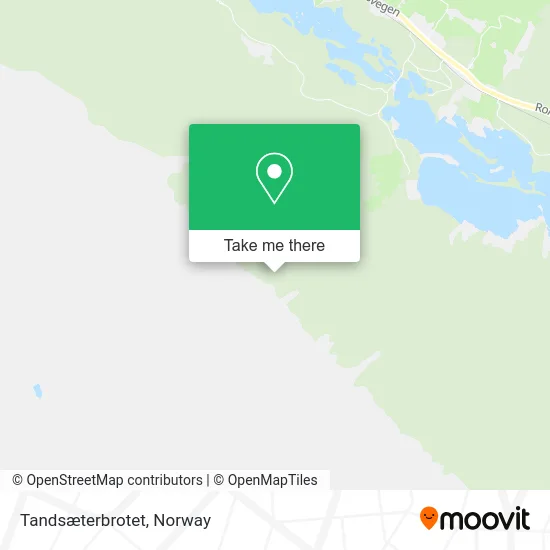 Tandsæterbrotet map