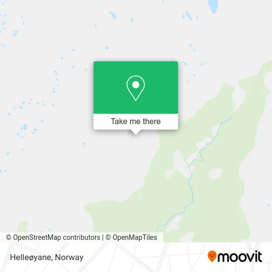 Helleøyane map