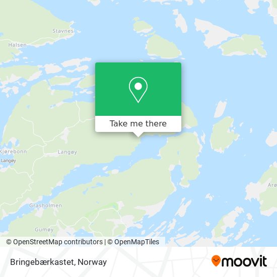 Bringebærkastet map