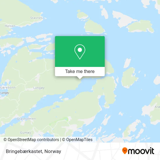 Bringebærkastet map