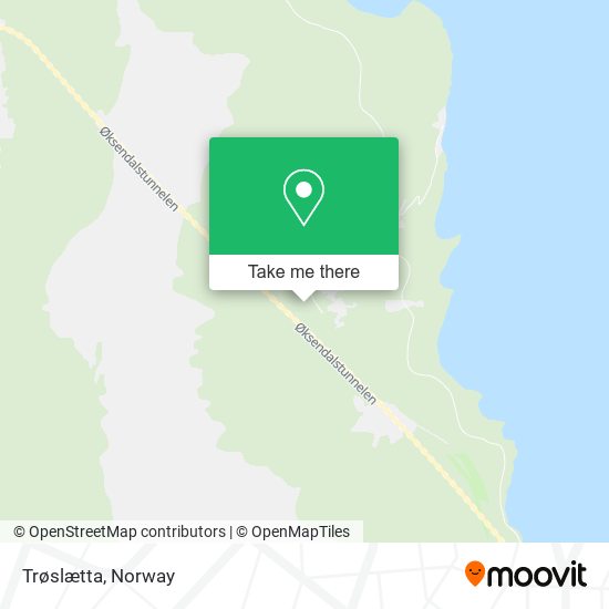 Trøslætta map