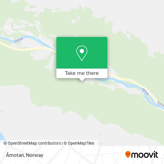 Åmotan map