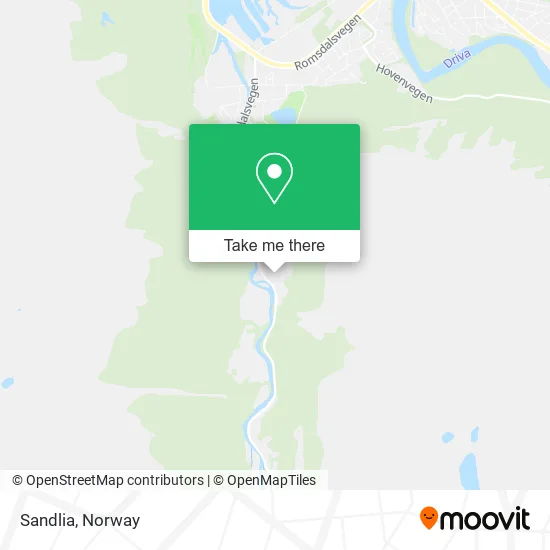Sandlia map