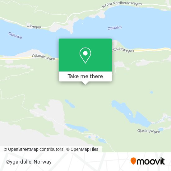 Øygardslie map