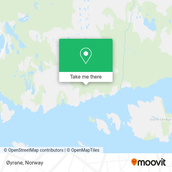 Øyrane map