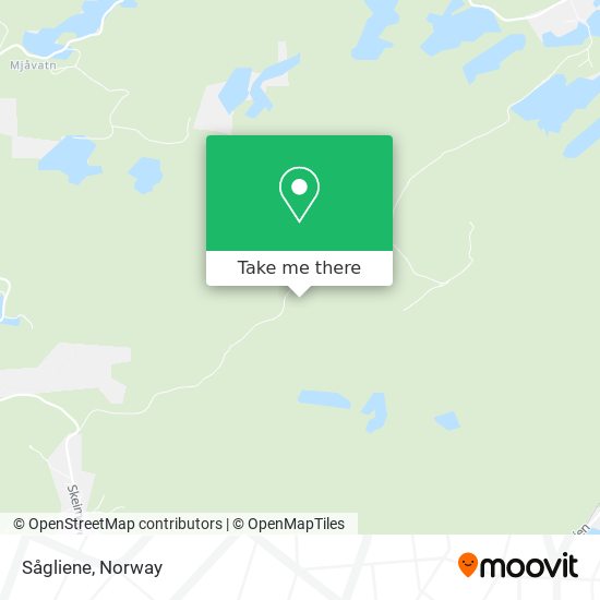 Sågliene map