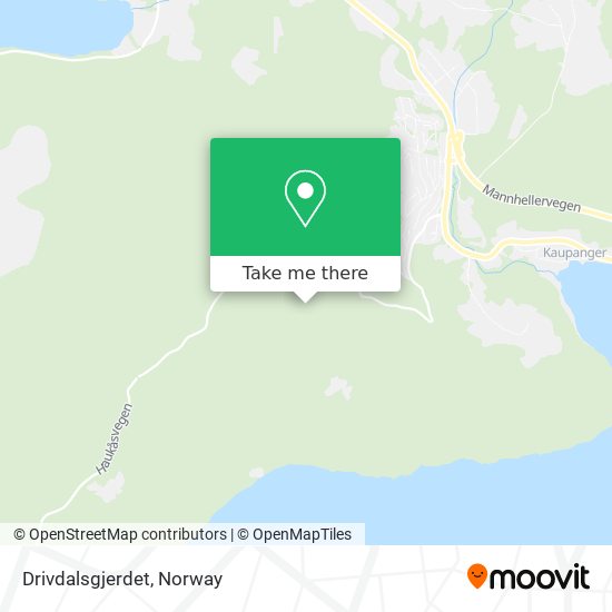 Drivdalsgjerdet map