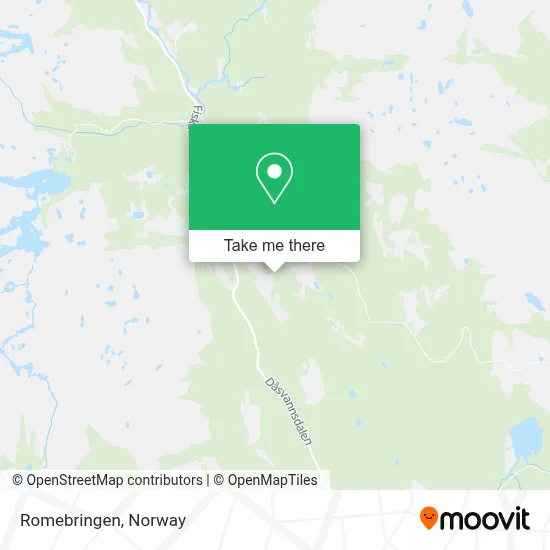 Romebringen map