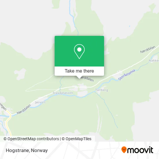 Hogstrane map