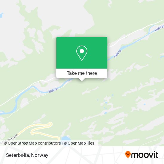 Seterbølia map