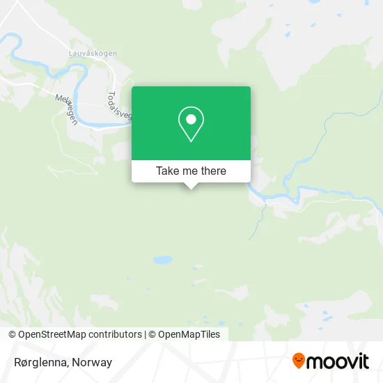 Rørglenna map
