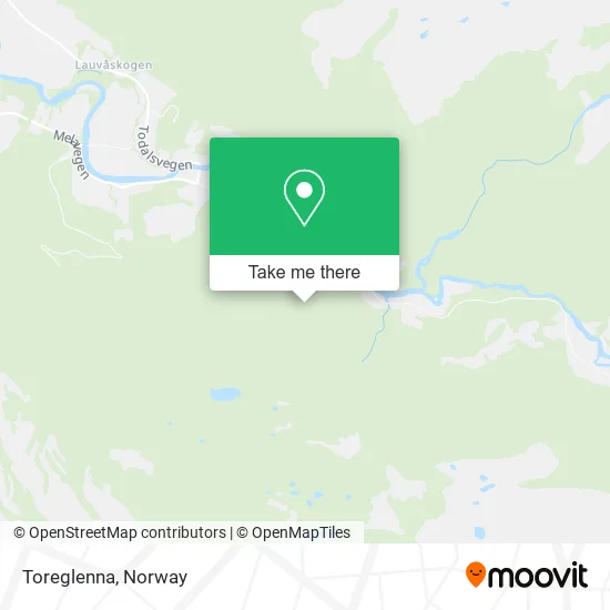 Toreglenna map